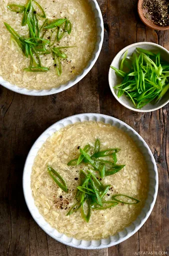 Receta de sopa de huevo hilado en 20 minutos