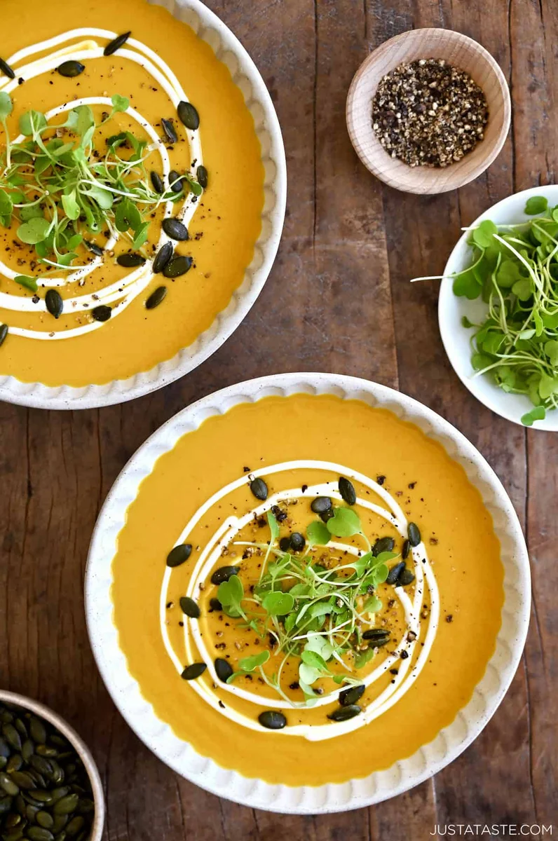 Thai Coconut Pumpkin Soup