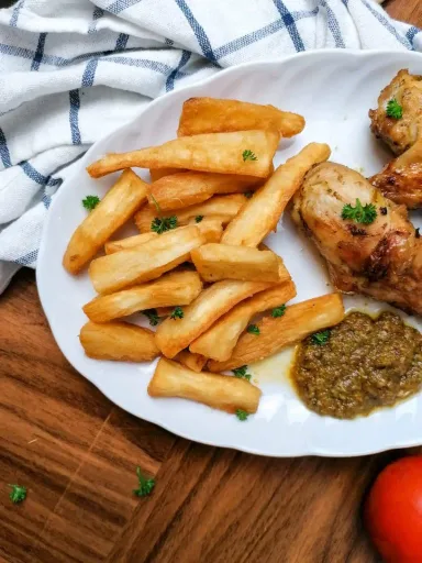 Fried Cassava / Manioc frit