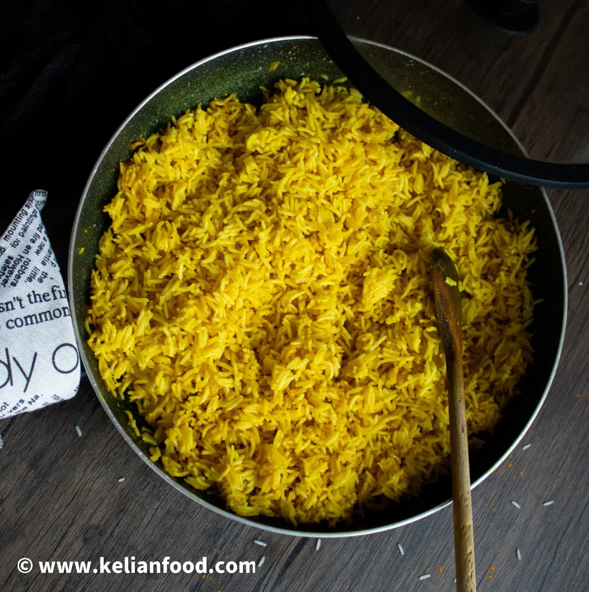 Riz Basmati au curcuma