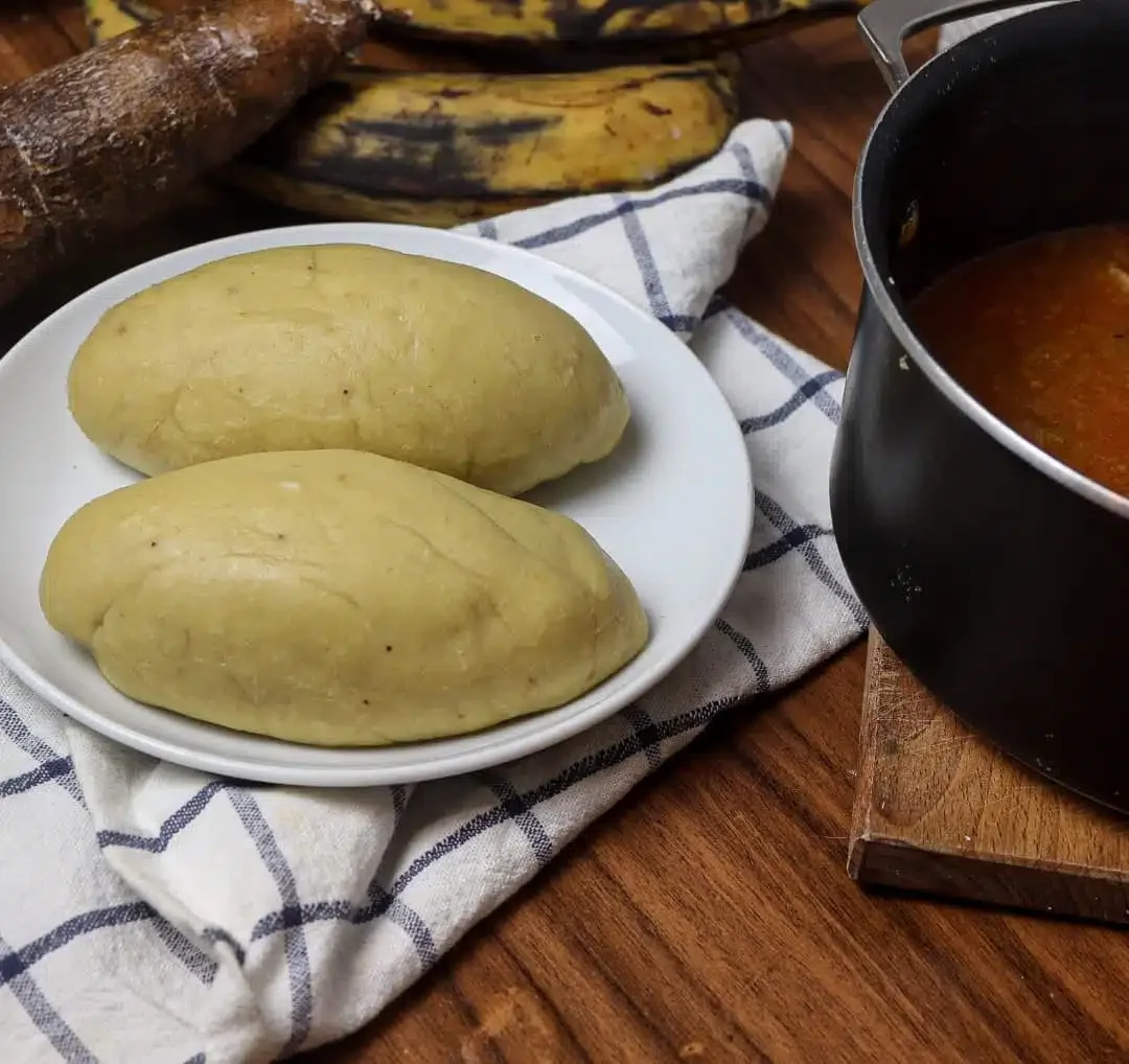 Foutou Banane / Ghanaian Fufu