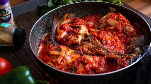 Nigerian peppered fish (recette poisson aux poivrons facile)