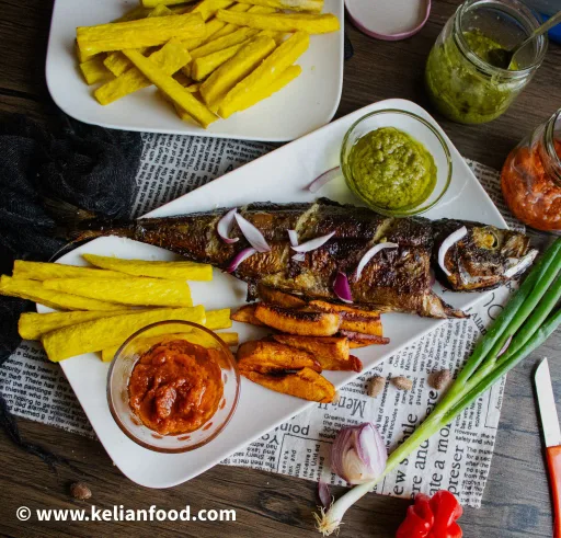 Pescado braseado (Camerún)