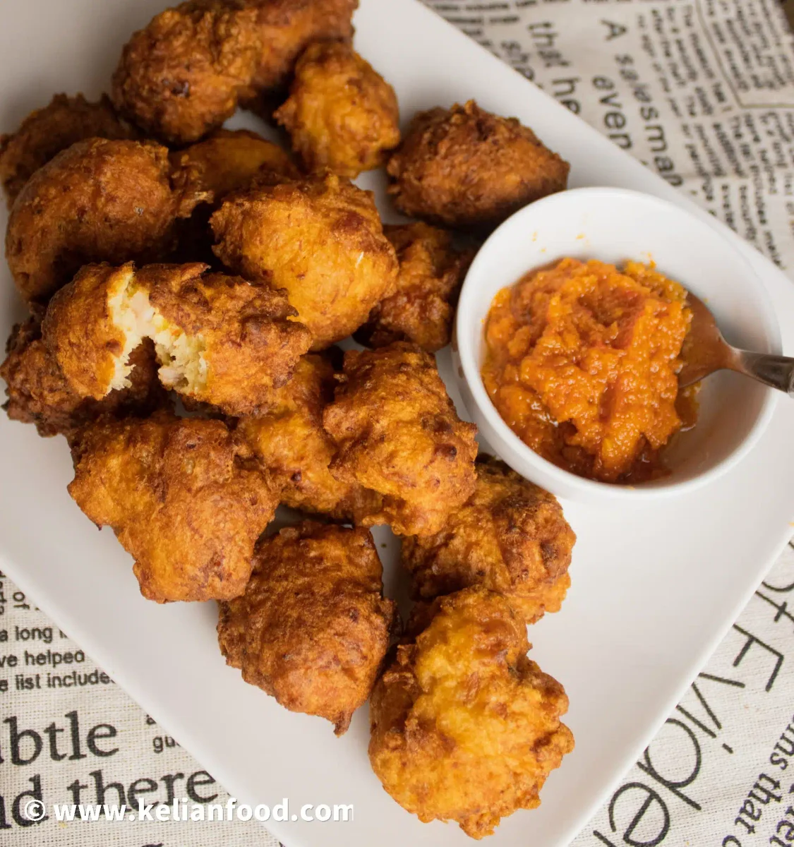 Accra de poulet