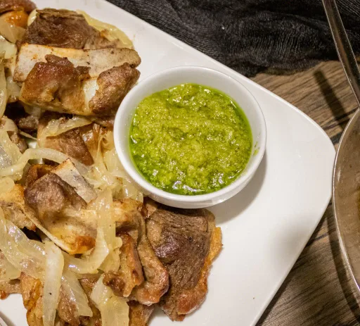 Sauce verte camerounaise