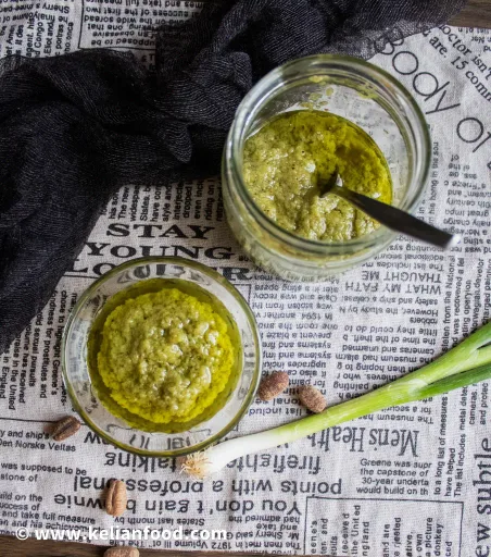 recette condiment vert pour poisson braisé (Cameroun)