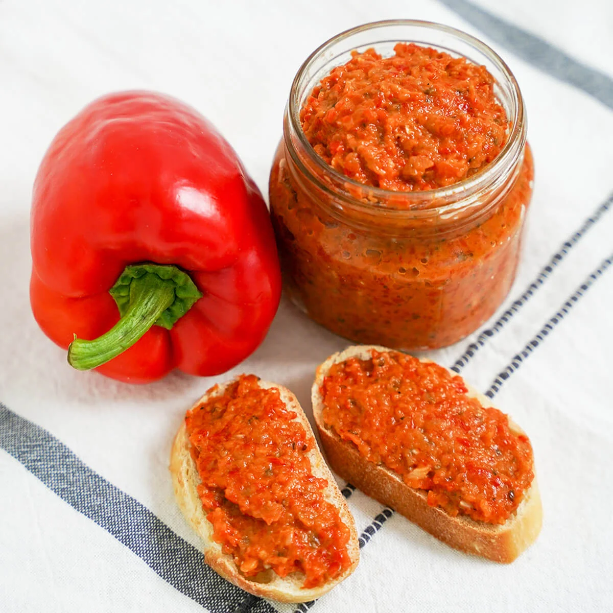 Ajvar (red pepper dip/spread)
