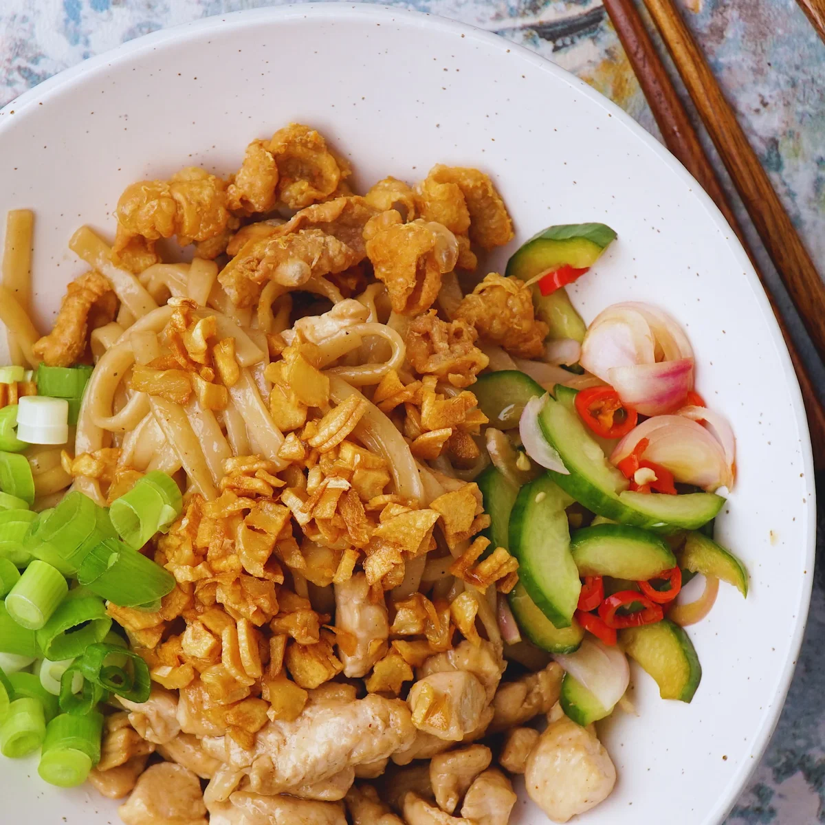 Crispy Garlic Noodle