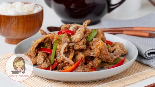 Crispy Salt and Pepper Beef
