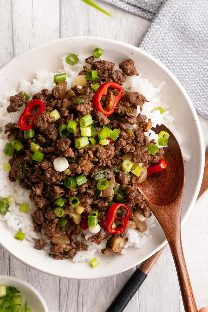 Mongolian Ground Beef Recipe