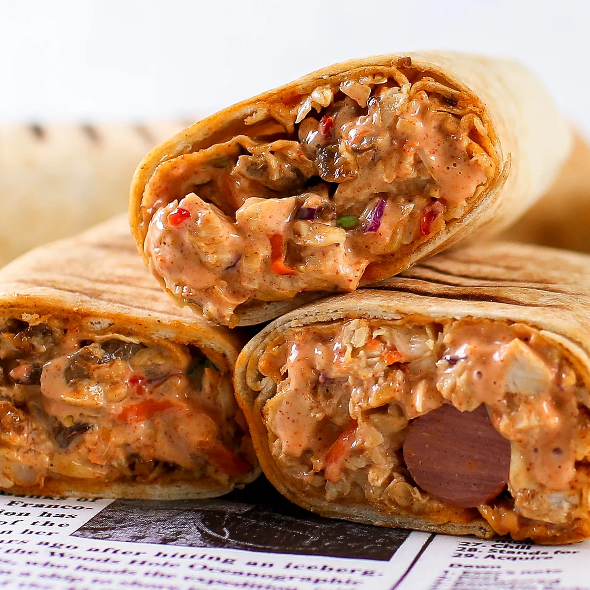 BEEF SHAWARMA (NIGERIAN STYLE)