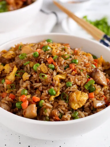 Arroz frito chino fácil