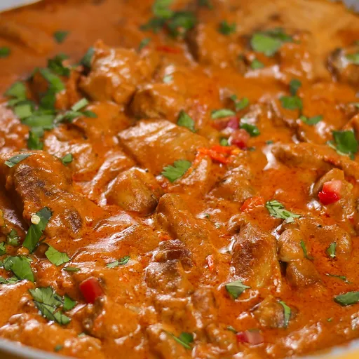 Curry de pollo al coco