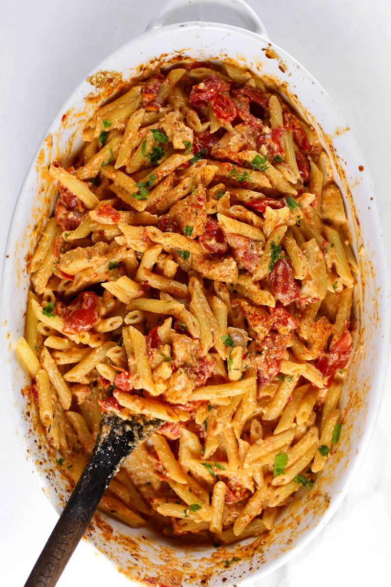 Creamy Baked Feta Pasta