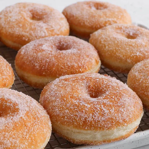 Fluffy Homemade Doughnuts