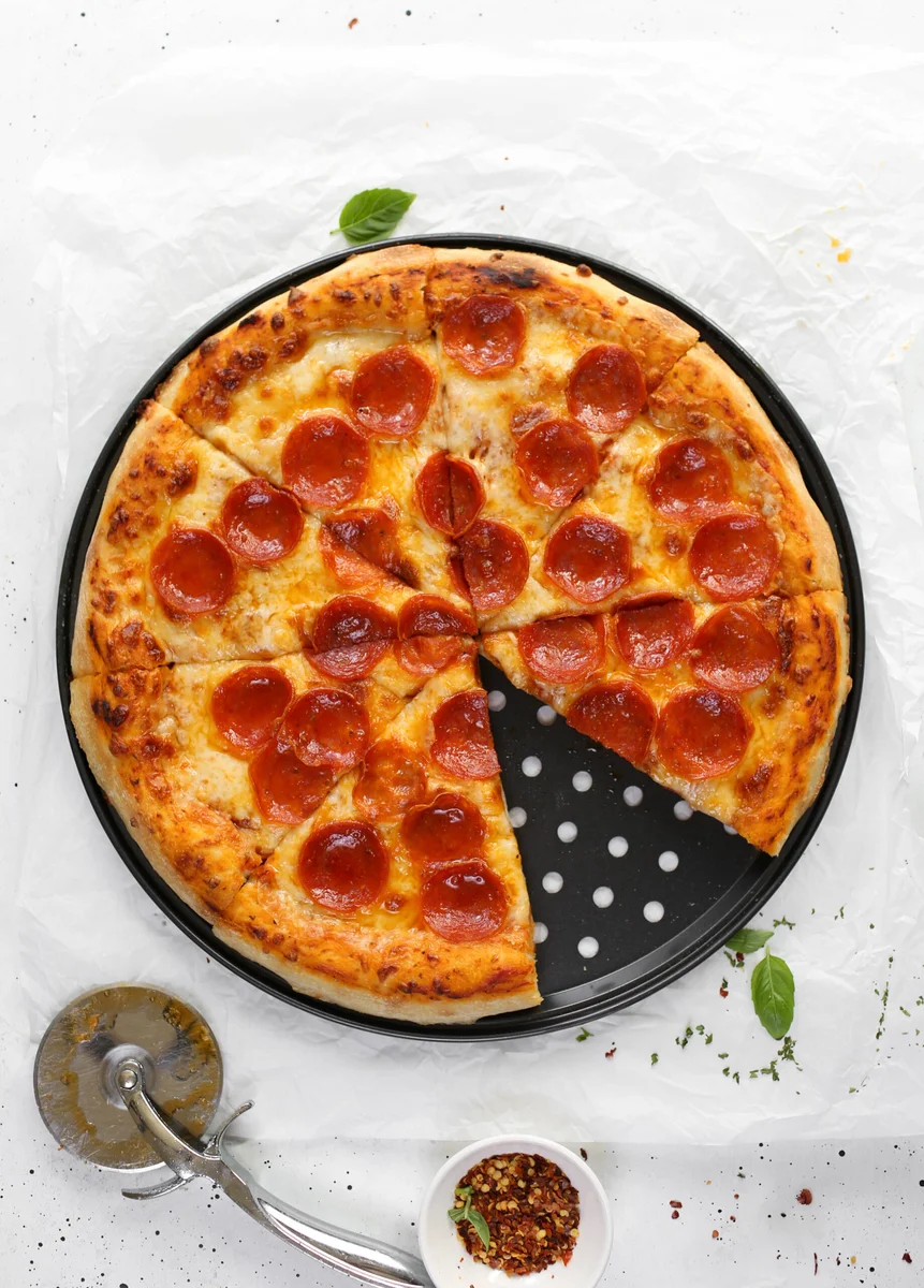 Homemade pizza