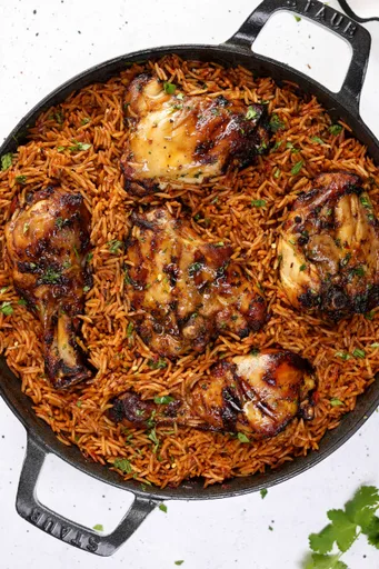Peri Peri Jollof Rice and Chicken