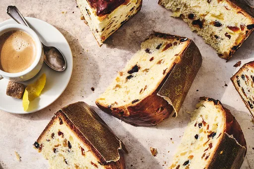 Panettone de fermentación nocturna