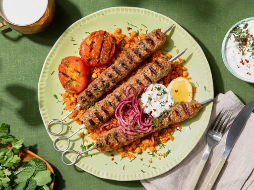 Adana Kebab (Turkish Grilled Minced Meat Skewers)