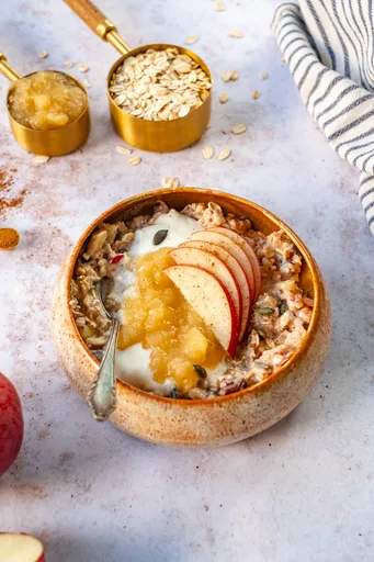 Bircher muesli met appel