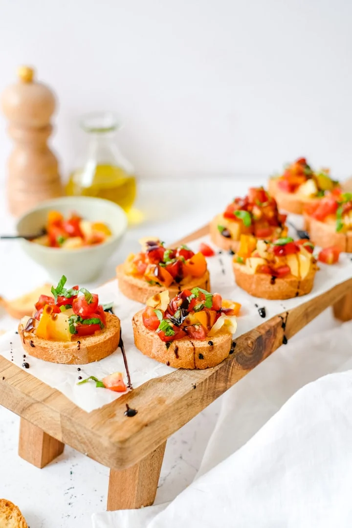Bruschetta met tomaat