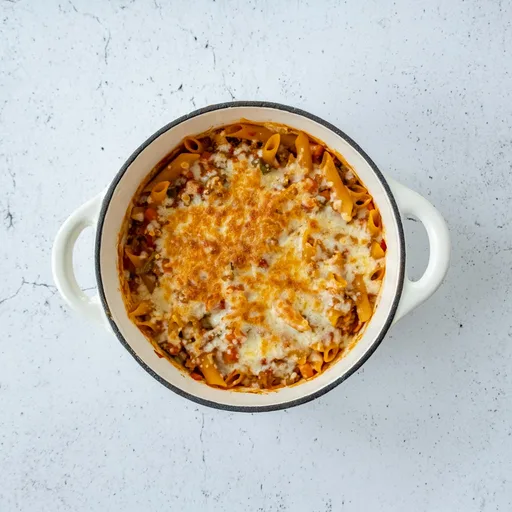 Eenpots pasta bolognese