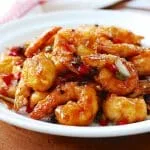 Kkanpung Saeu (Sweet and Spicy Shrimp)