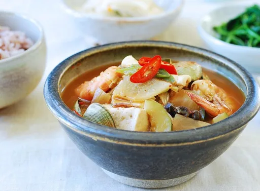 Seafood Doenjang Jjigae
