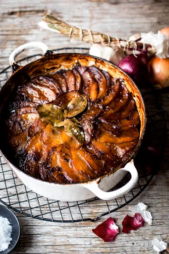 Mijoté aux 3 viandes avec croûte de pommes de terre