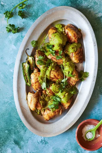 Pollo en salsa de pipián verde