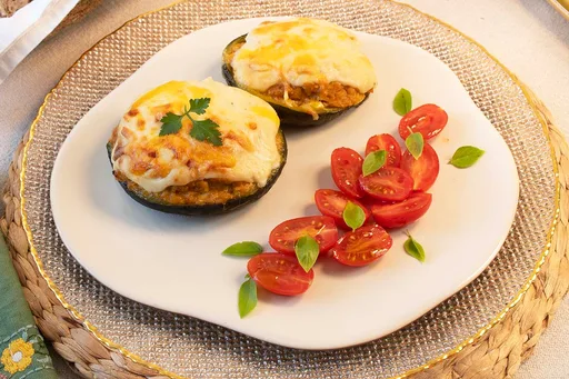 Zapallitos rellenos. Receta