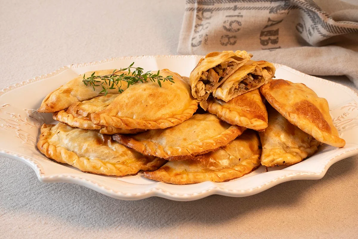 Empanadillas Gourmet: El encuentro perfecto entre pollo, puerros y champiñones