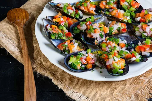 Mejillones a la vinagreta