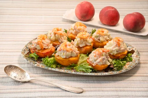 Melocotones rellenos. Un entrante para SORPRENDER