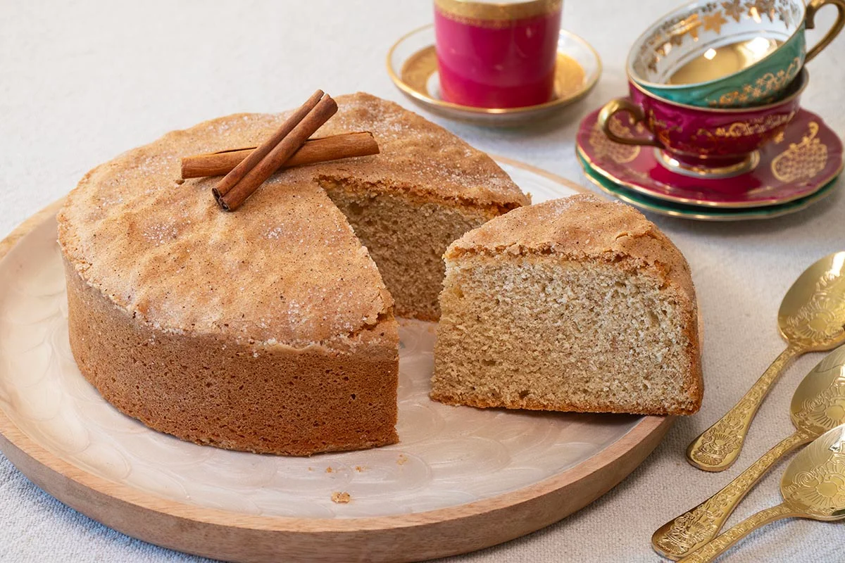 Bizcocho de canela. Esponjoso y aromático