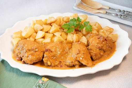 Pollo a la Italiana con salsa de la Nonna