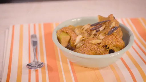 Calabaza en dulce con especias