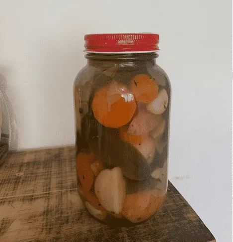 Chiles en escabeche