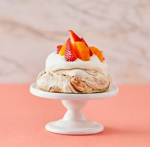 Pavlova de chocolate