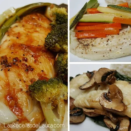 3 RECETAS DE PESCADOS EMPAPELADOS