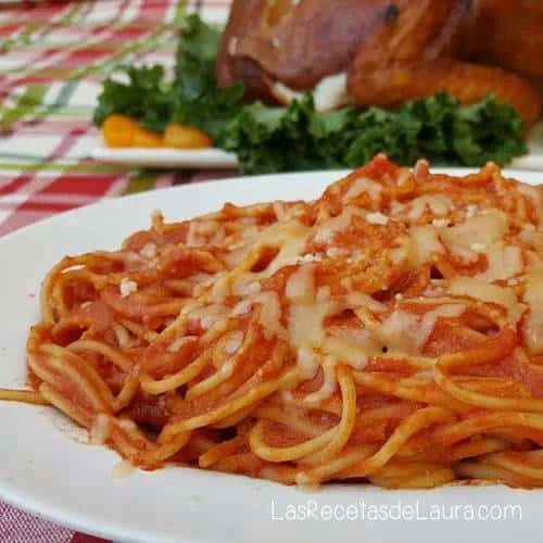 ESPAGUETI ROJO