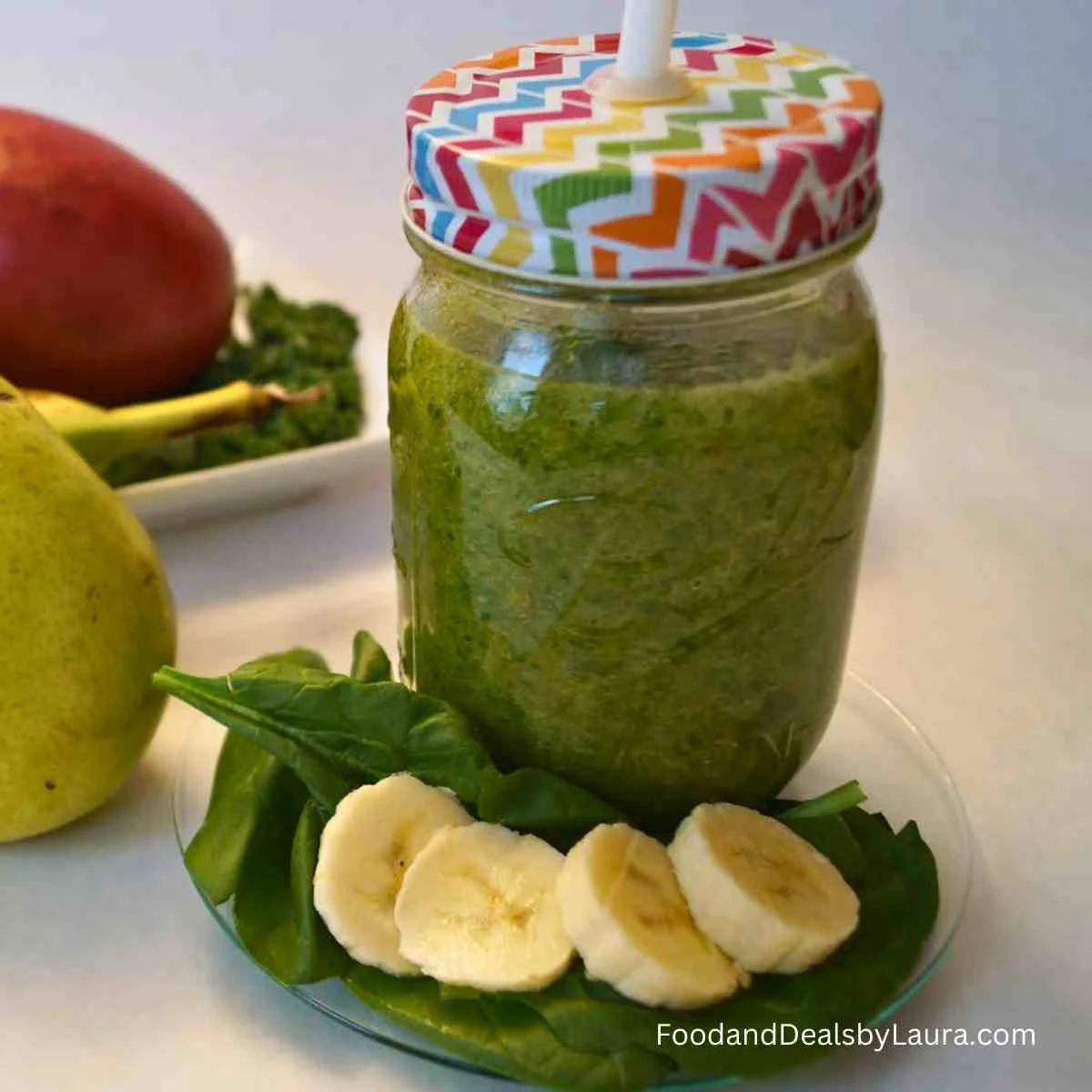 Jugo verde energético