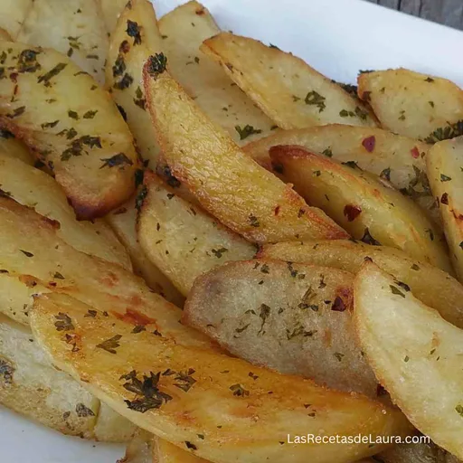 Papas gajo al horno