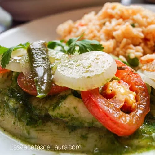 FILETE DE PESCADO AL CILANTRO