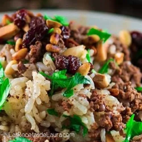 Relleno de Pavo con Carne y Frutos Secos