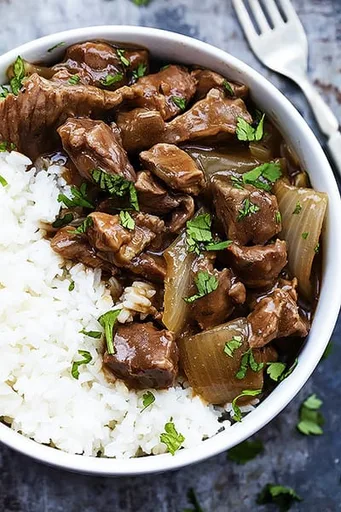 Estofado de ternera con arroz