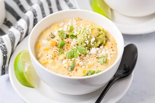 Receta de sopa de mazorca de maíz al estilo mexicano