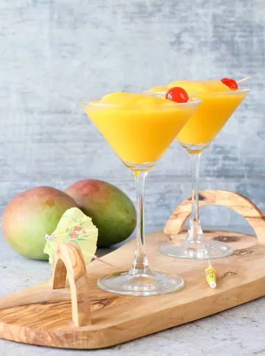 Daiquirí congelado de mango