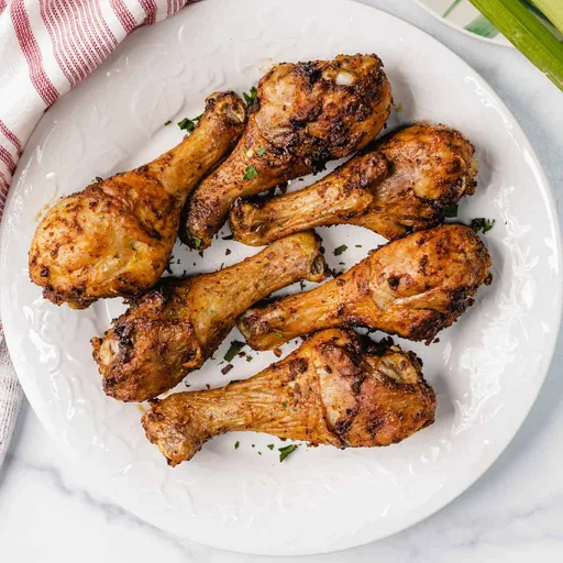 Muslos de pollo en freidora de aire
