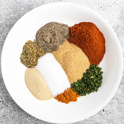 Receta de condimento para pollo